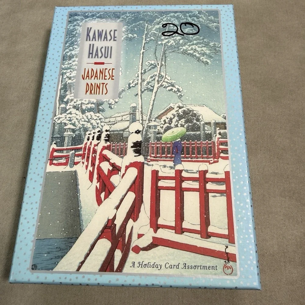 Kawase Hasui  Boxed ‎ Holiday Cards  20 cards and envelopes